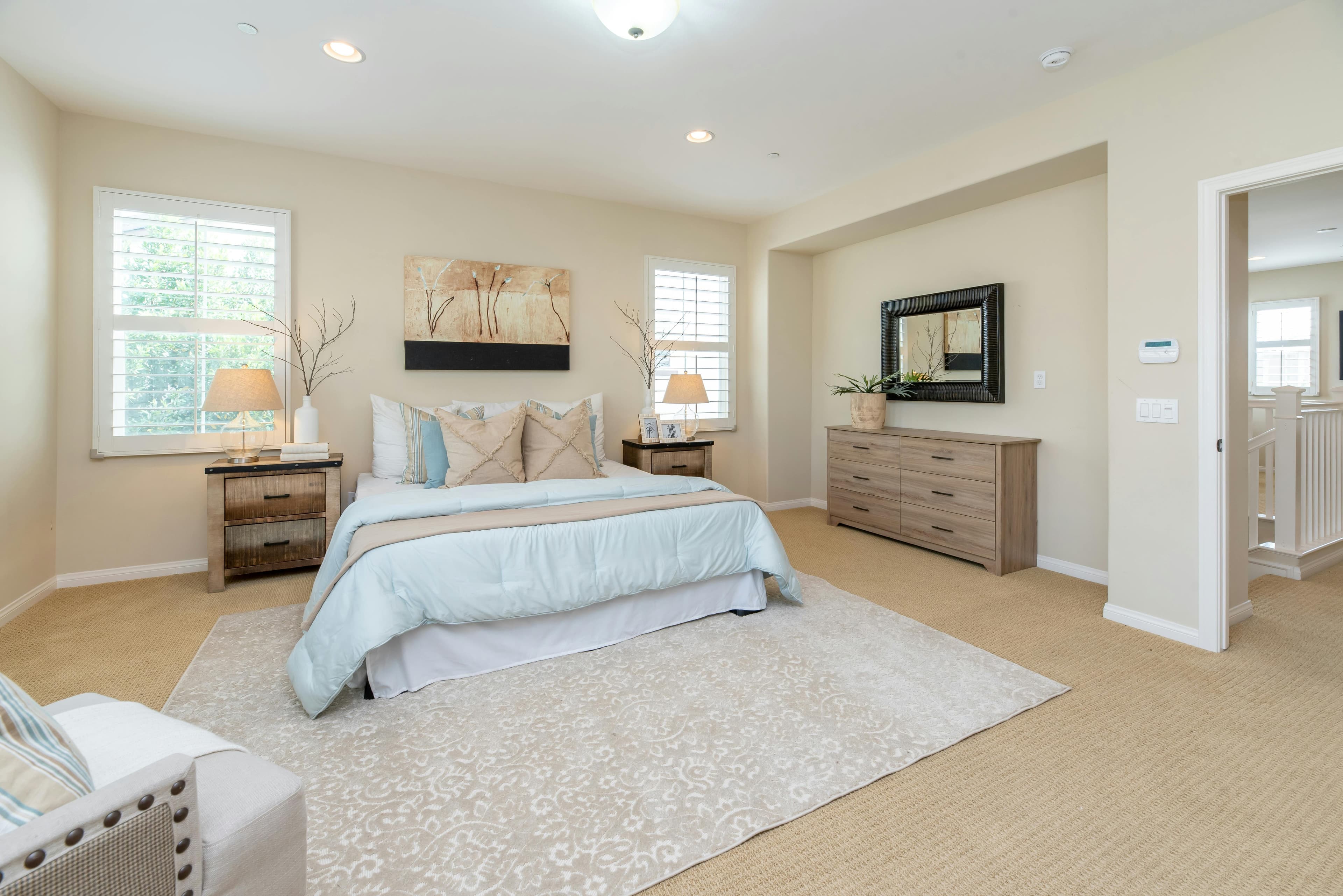 How can I make my bedroom more grounding and less toxic?