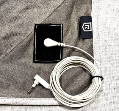 Shielding Blanket Silver Jersey Cotton EMF Protection